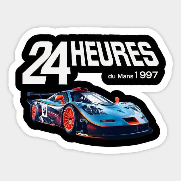 F1 Le Mans Racer Sticker by Spyinthesky